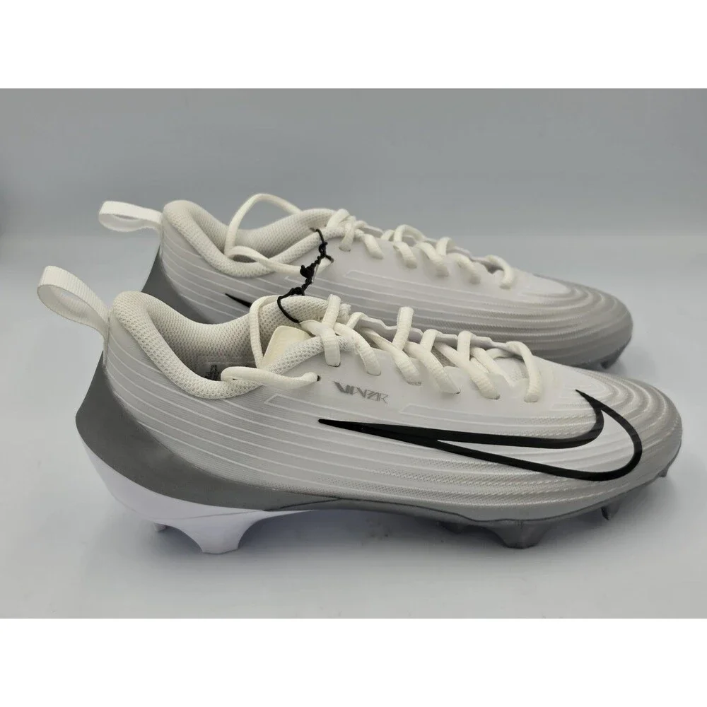 Nike Vapor Speed 3 White Wolf Grey Football Cleats Men's Size 7.5 FB3303-100